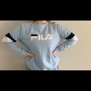Baby Blue Crew Neck